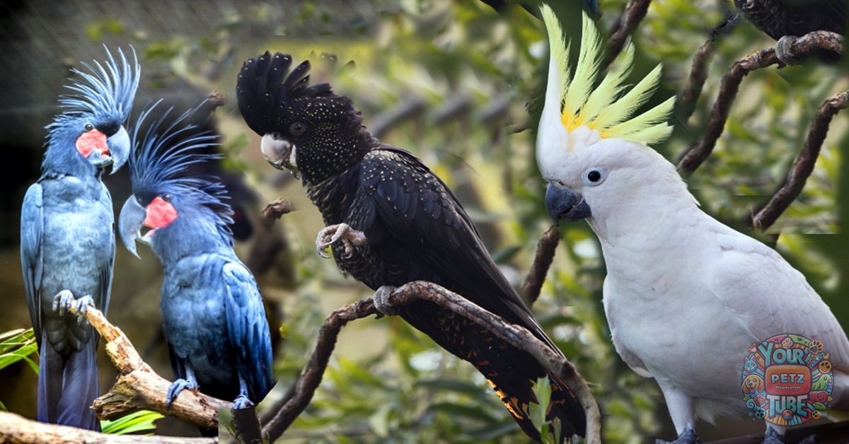 Different Cockatoo Species